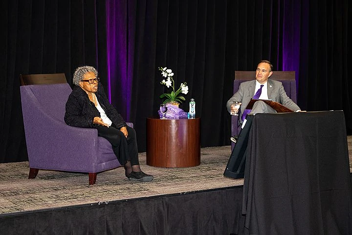 Conversation featuring Fort Worth activist and Nobel nominee Opal Lee.