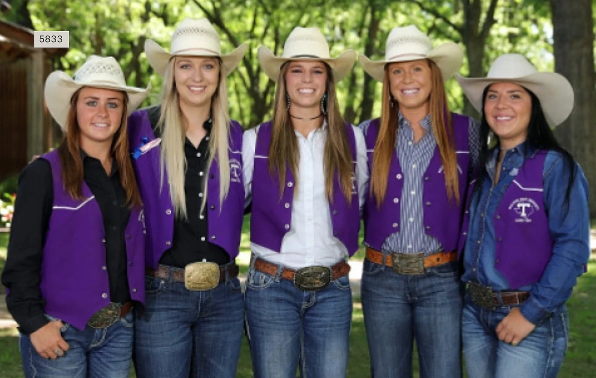 Tarleton State University women’s rodeo team.