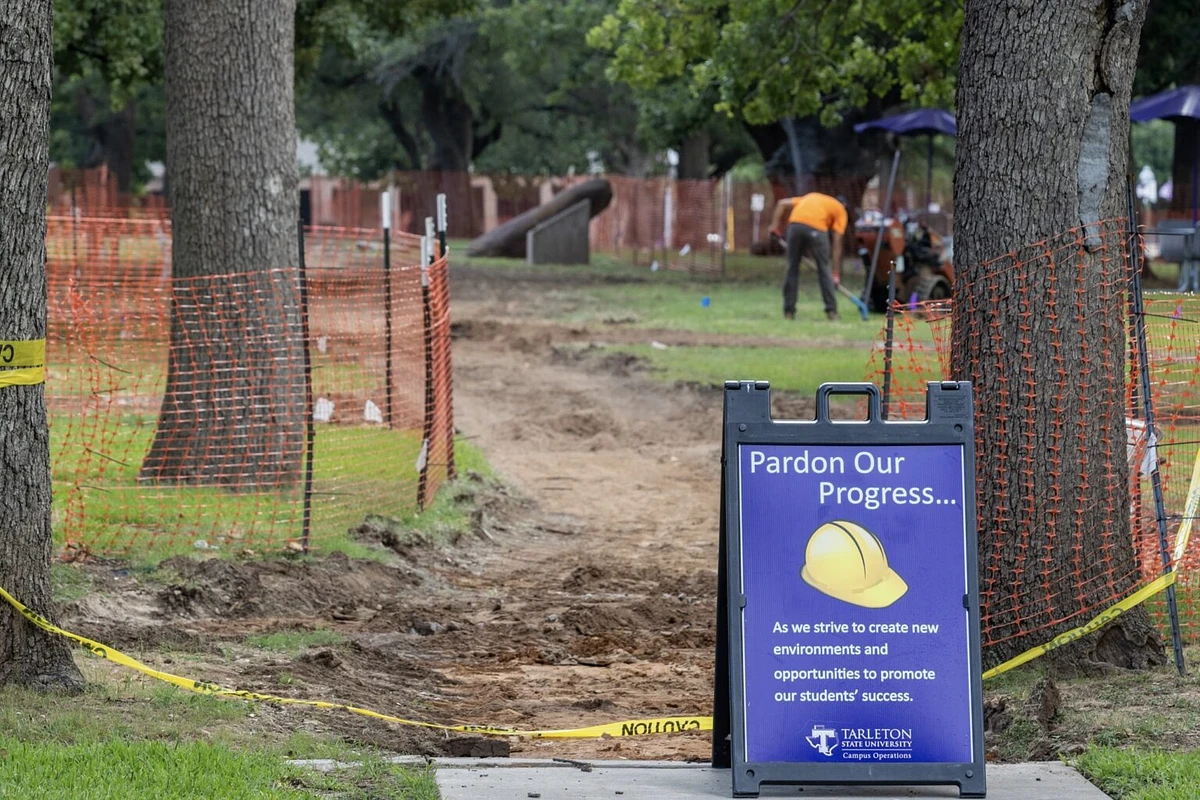 New walkways at Heritage Park are among improvements expected to complete this fall.